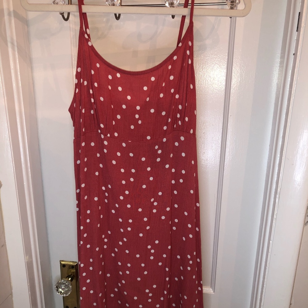 Polka Dot Sundress/Beach Coverup